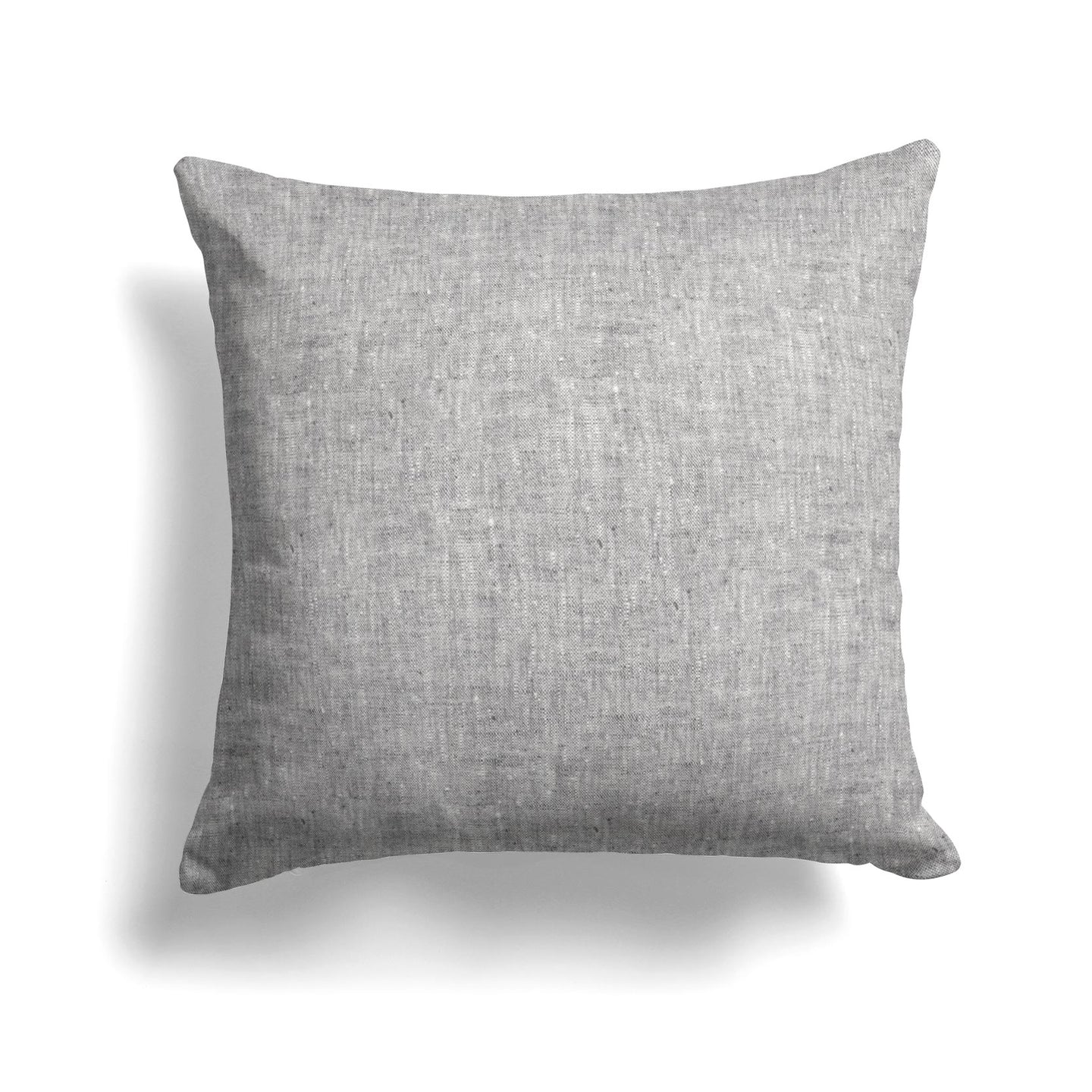 Francesca Linen Pillow Cover in Graphite
