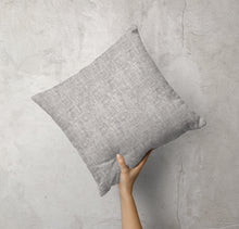 Load image into Gallery viewer, Francesca Linen Pillow Cover in Graphite