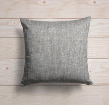 Load image into Gallery viewer, Fransesca Linen Pillow Cover in Black
