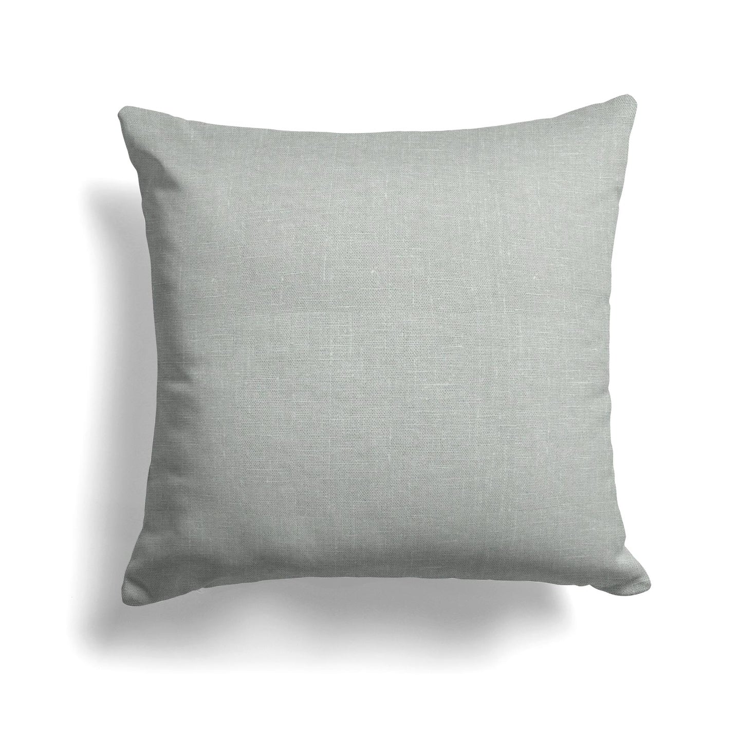 Stone Washed Linen Pillow Cover in Green