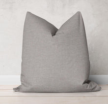 Load image into Gallery viewer, Stone Washed Linen Pillow Cover in Graphite

